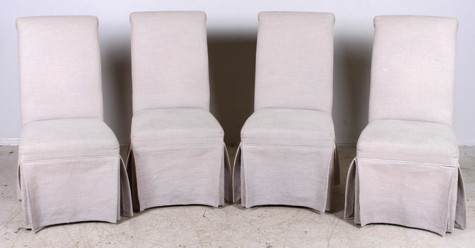 (4) Contemporary upholstered side chairs (1 of 3)
