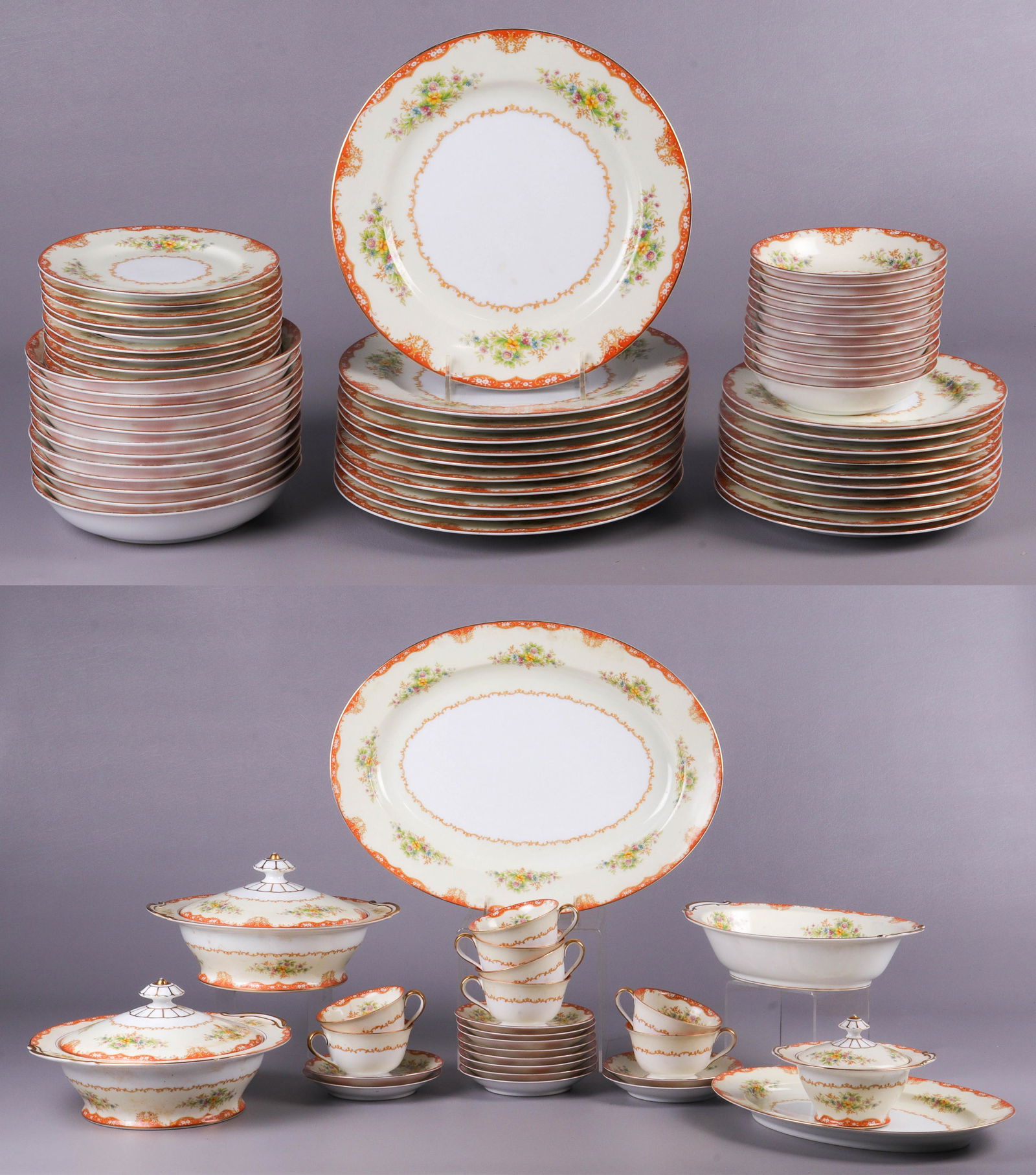 (81) Pcs Noritake Dinnerware (1 of 5)