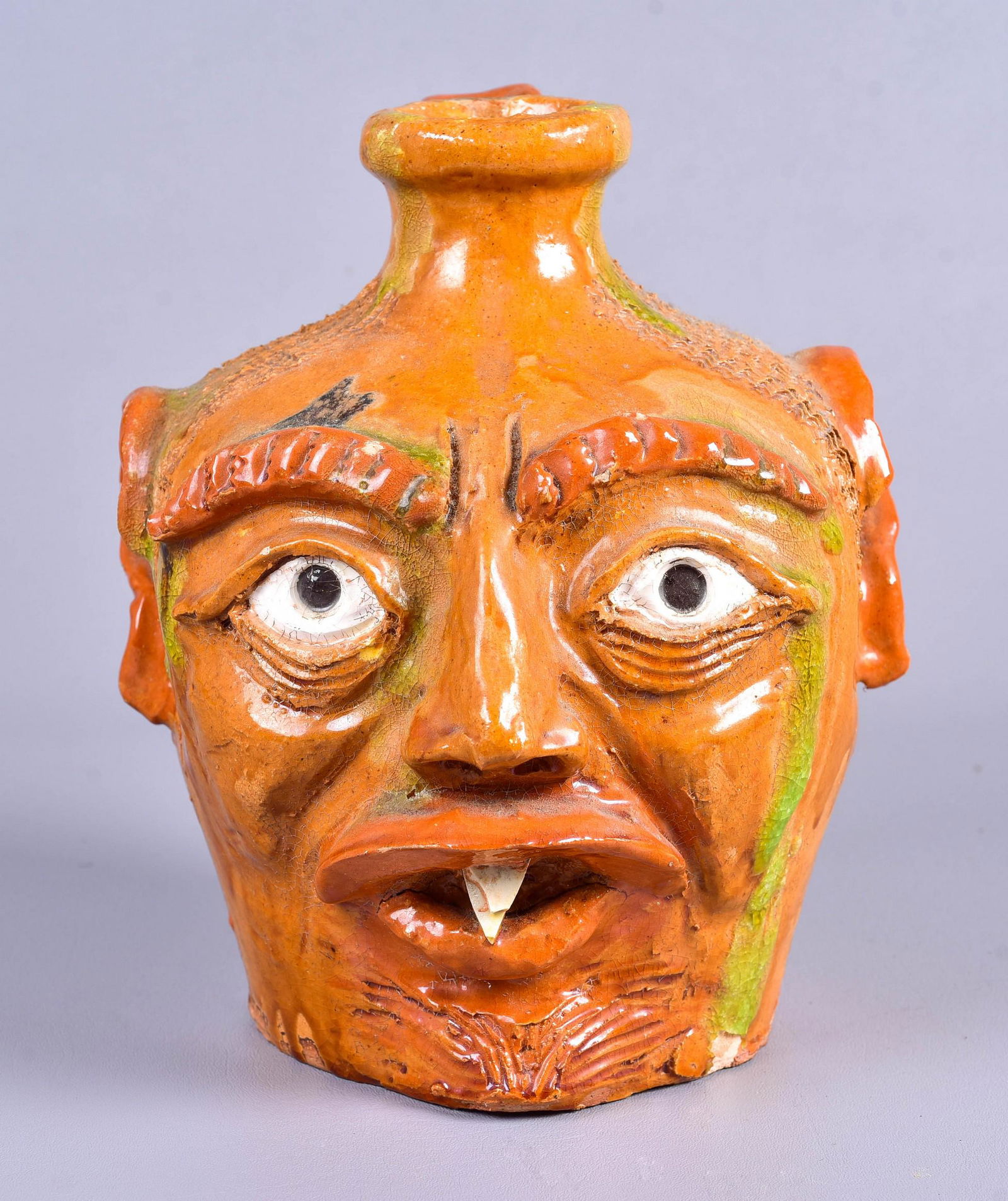 Quincy Scarborough Pottery Face Jug (1 of 4)