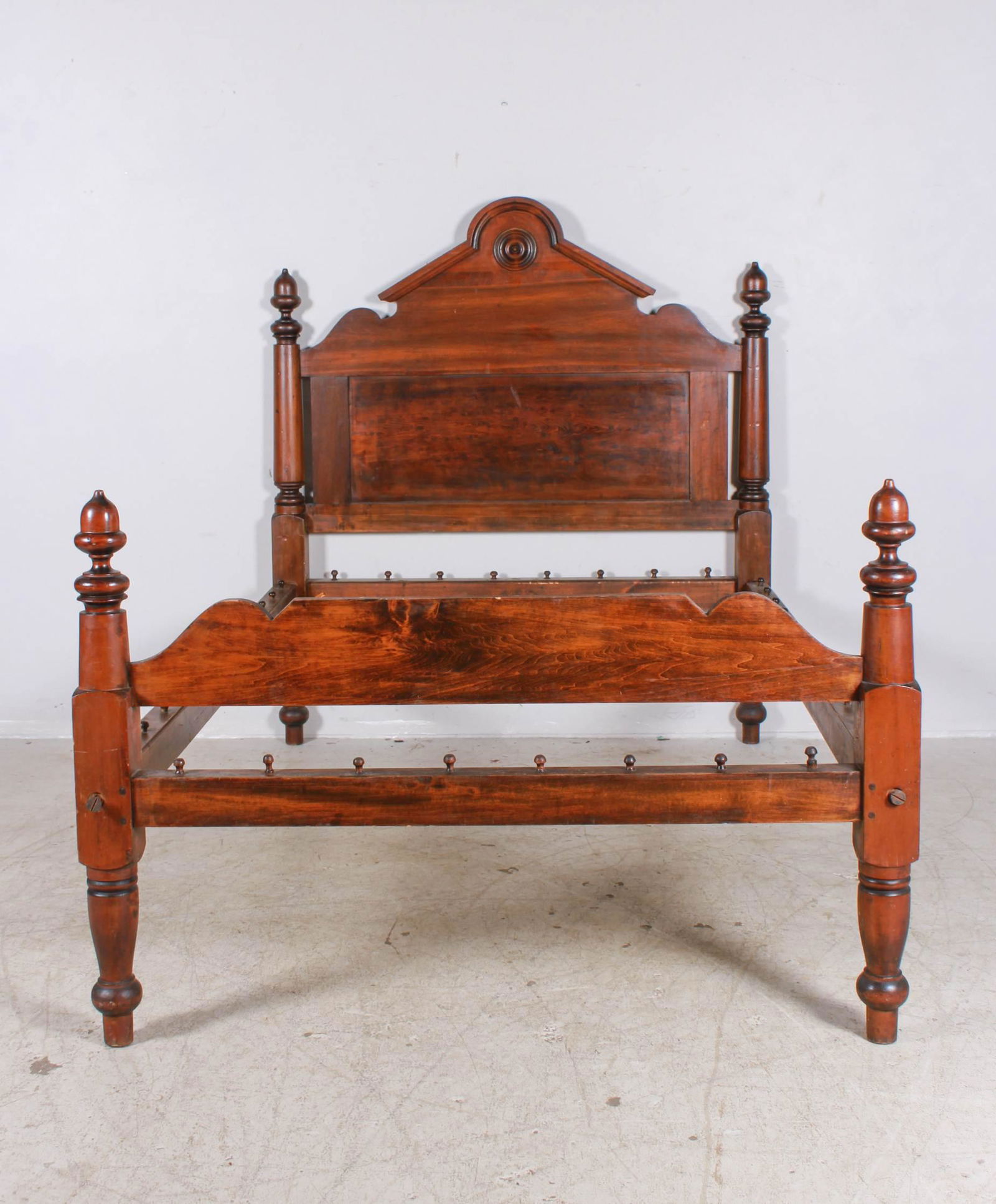 Victorian full size rope bed (1 of 3)