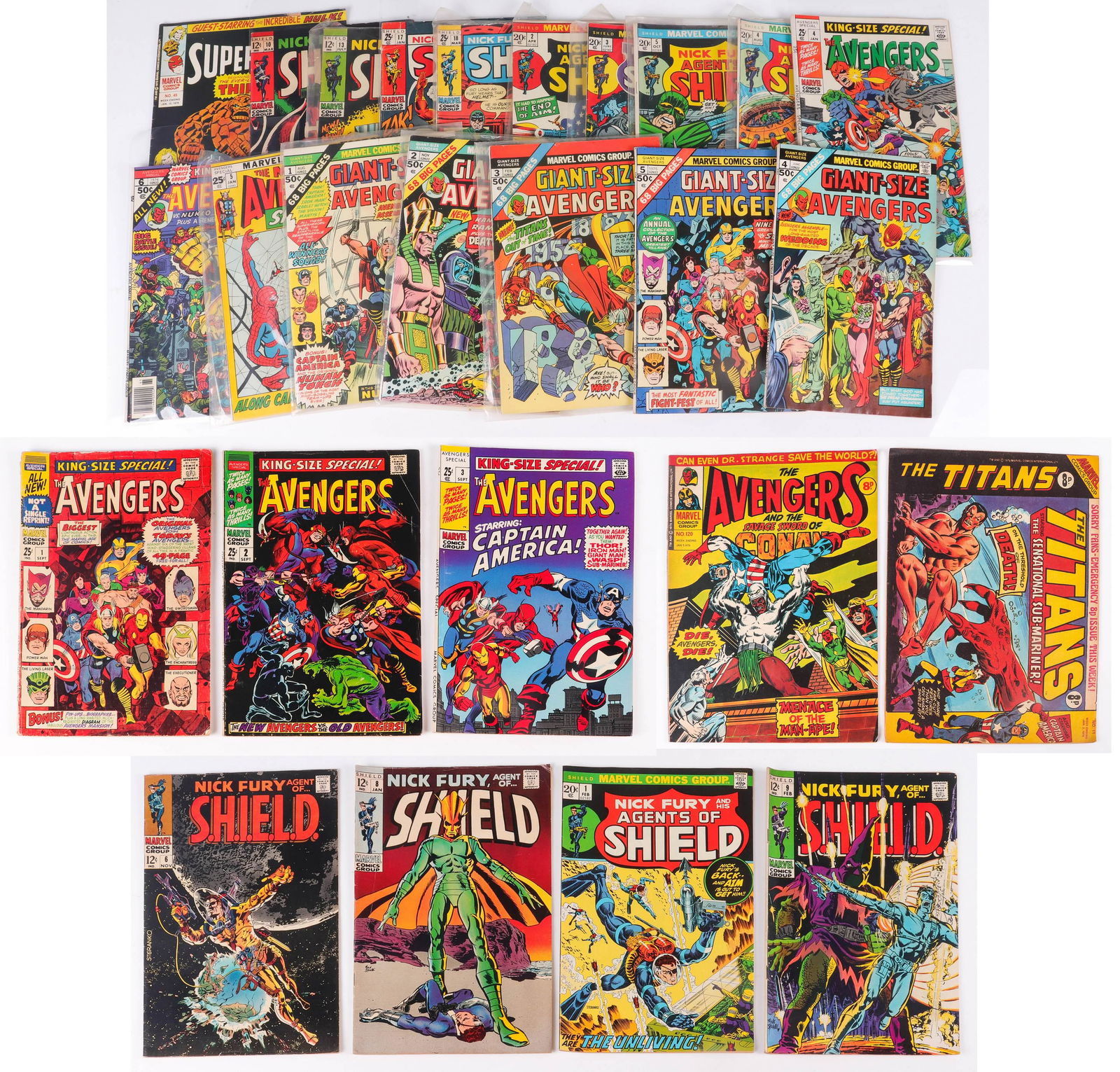 Marvel Lot Avengers- SHIELD (1 of 5)