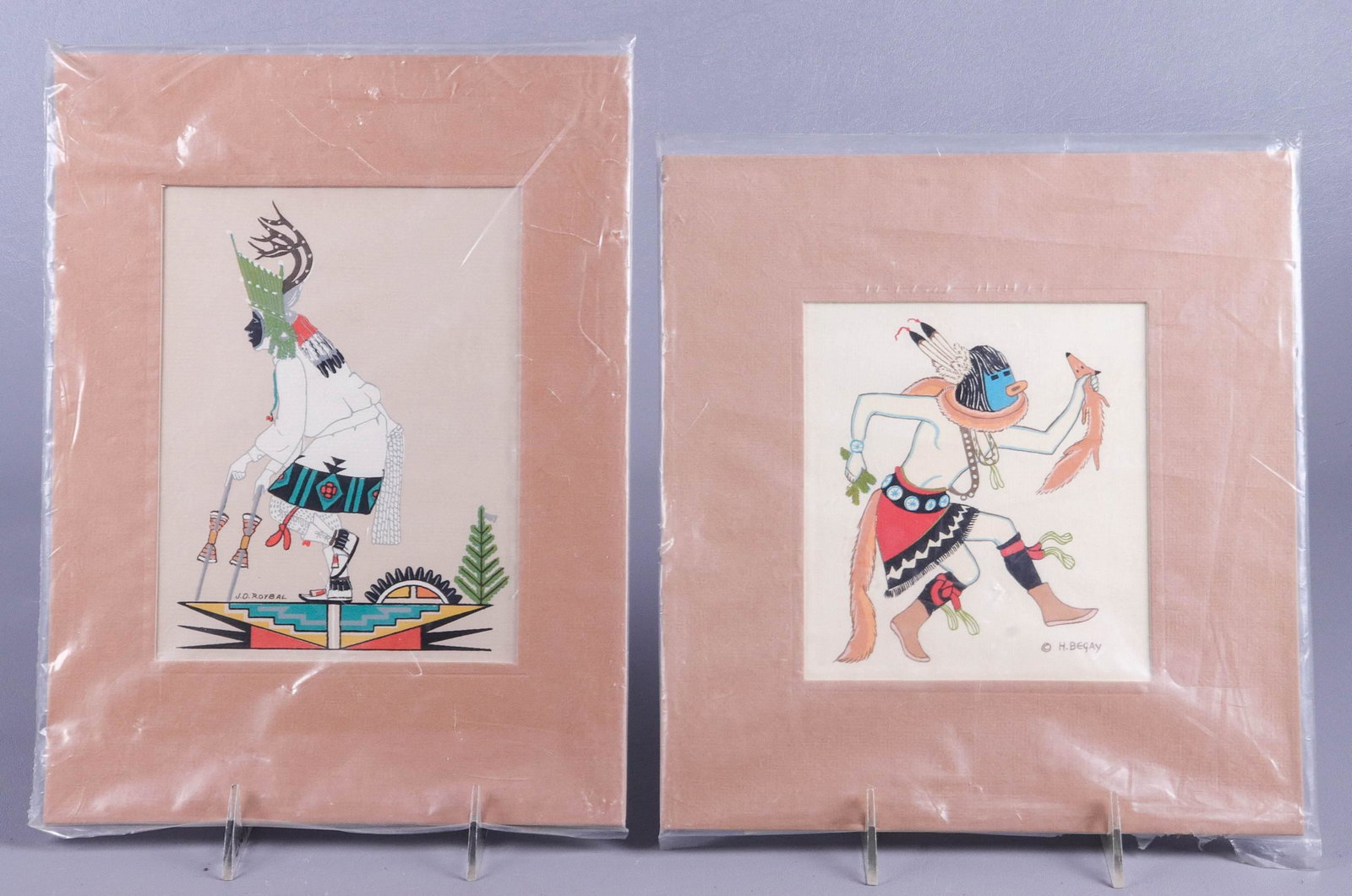 (2) Native American Prints (1 of 5)