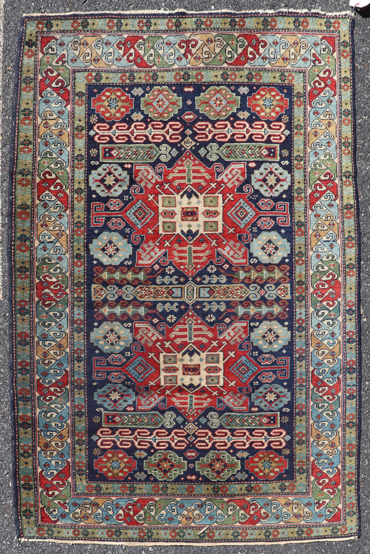 3'4" X 5' Turkish Shirvan Rug (1 of 4)