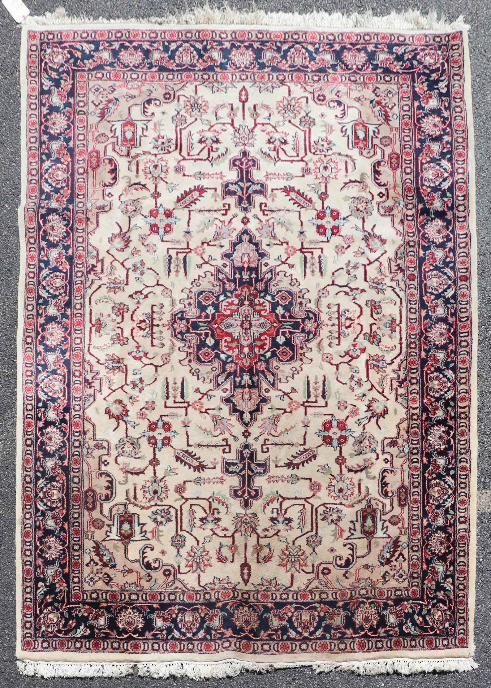 5'10" X 9' Indo Heriz Rug (1 of 4)