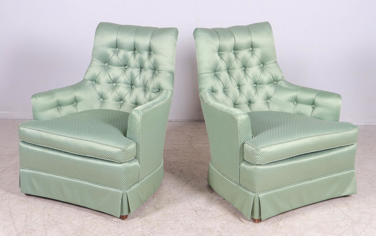 Pair Custom upholstered armchairs (1 of 1)
