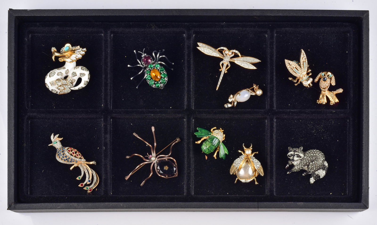 (11) Pc Whimsical Brooch Lot (1 of 1)