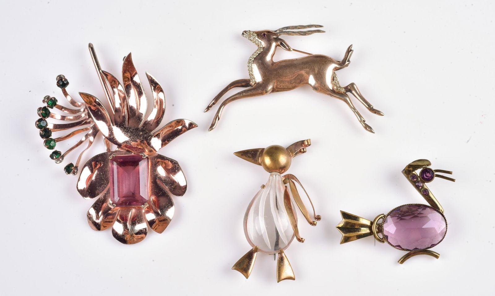 (4) Vintage Brooches (1 of 2)