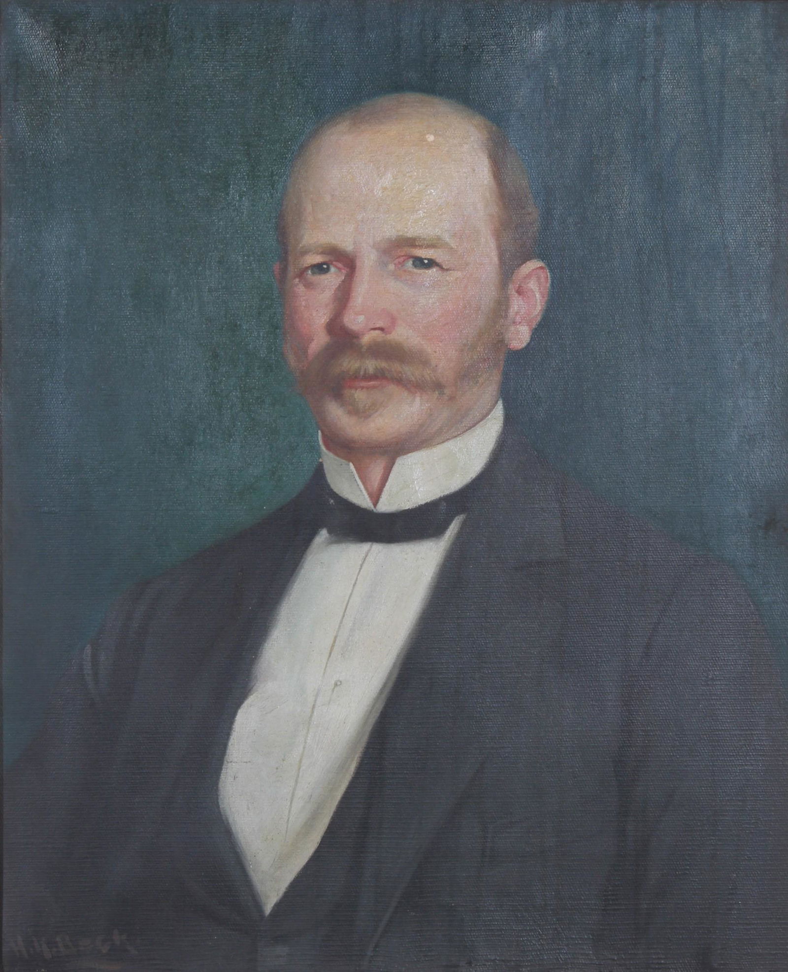 Harry Kepple Back Portrait Painting (1 of 4)