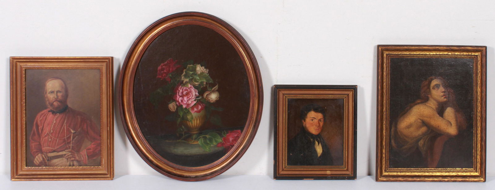 (4) Small Antique Oil Paintings (1 of 5)