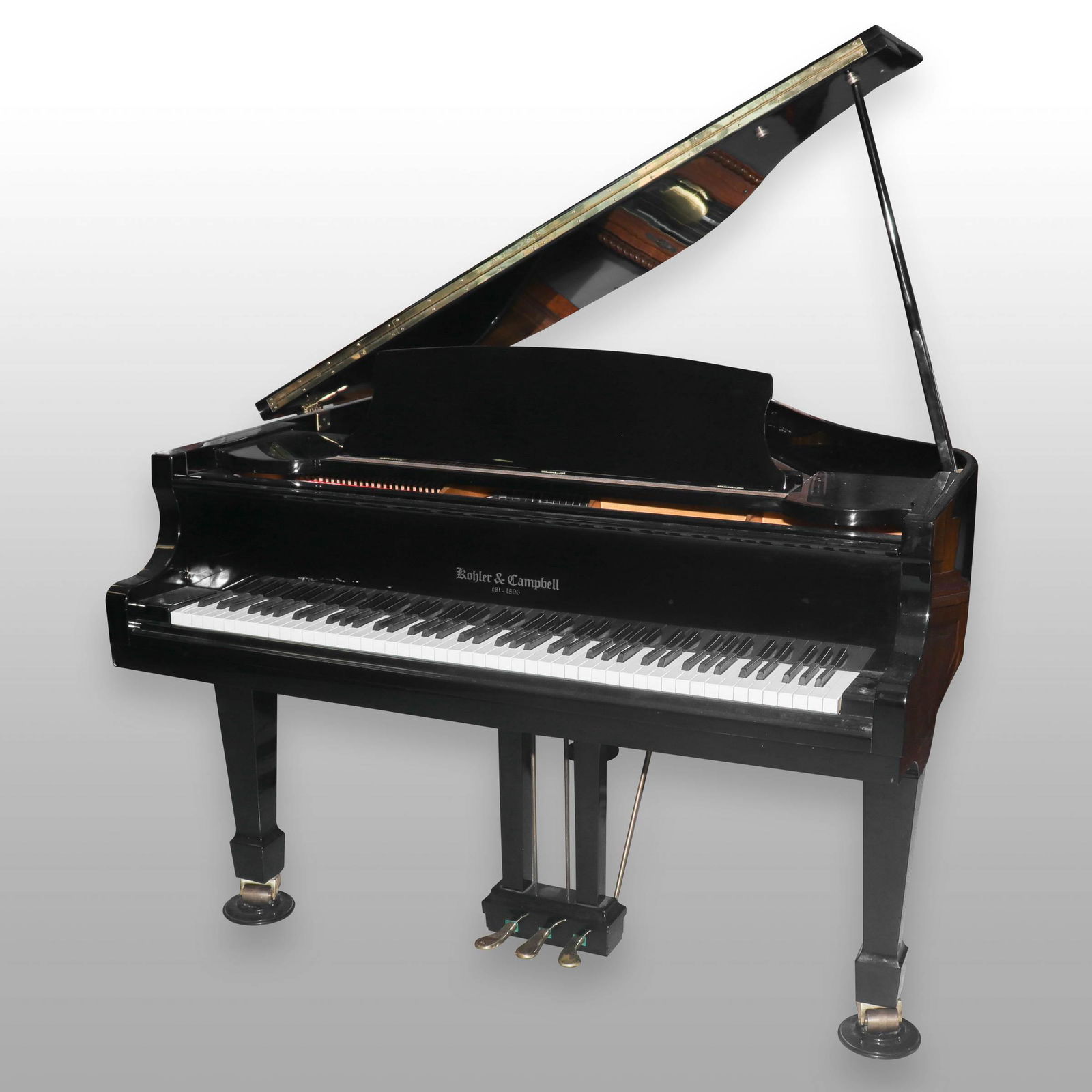 Kohler and campbell hotsell baby grand piano