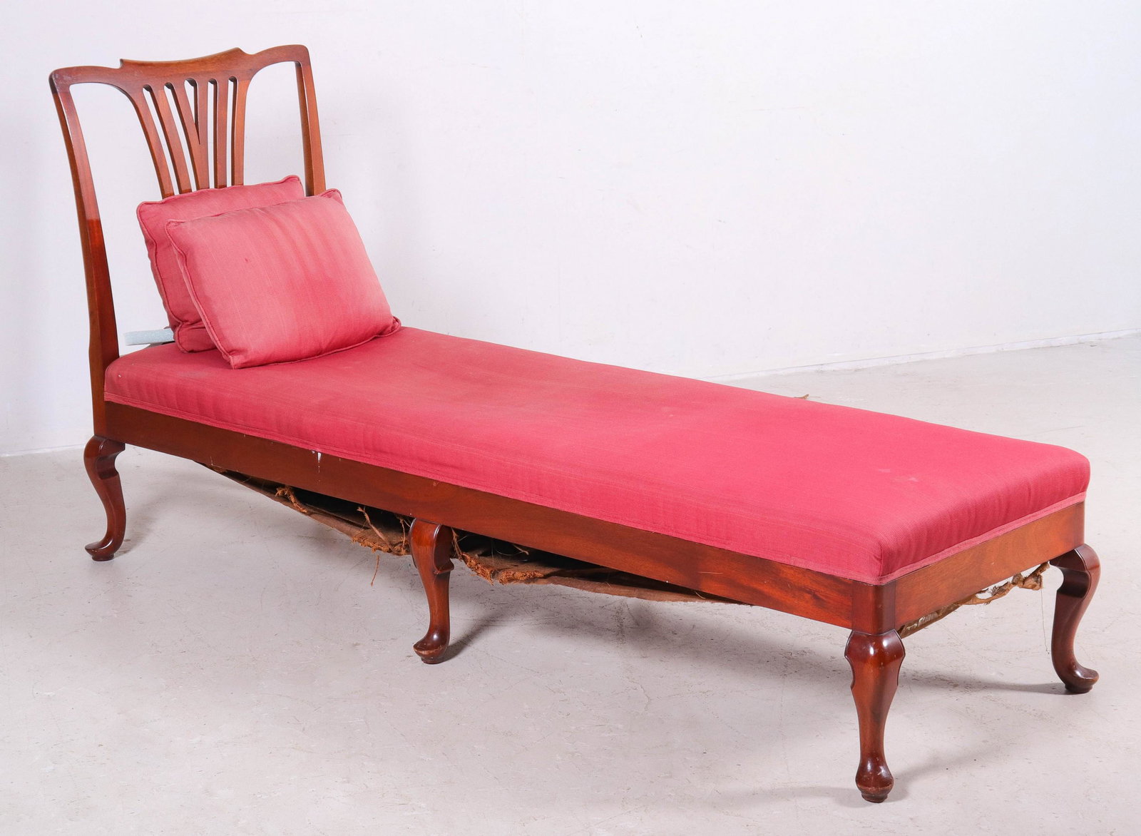 Mahogany Georgian Style Daybed (1 of 1)