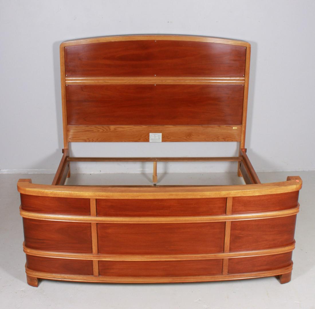 Ralph Lauren cherry and oak California King bed (1 of 5)