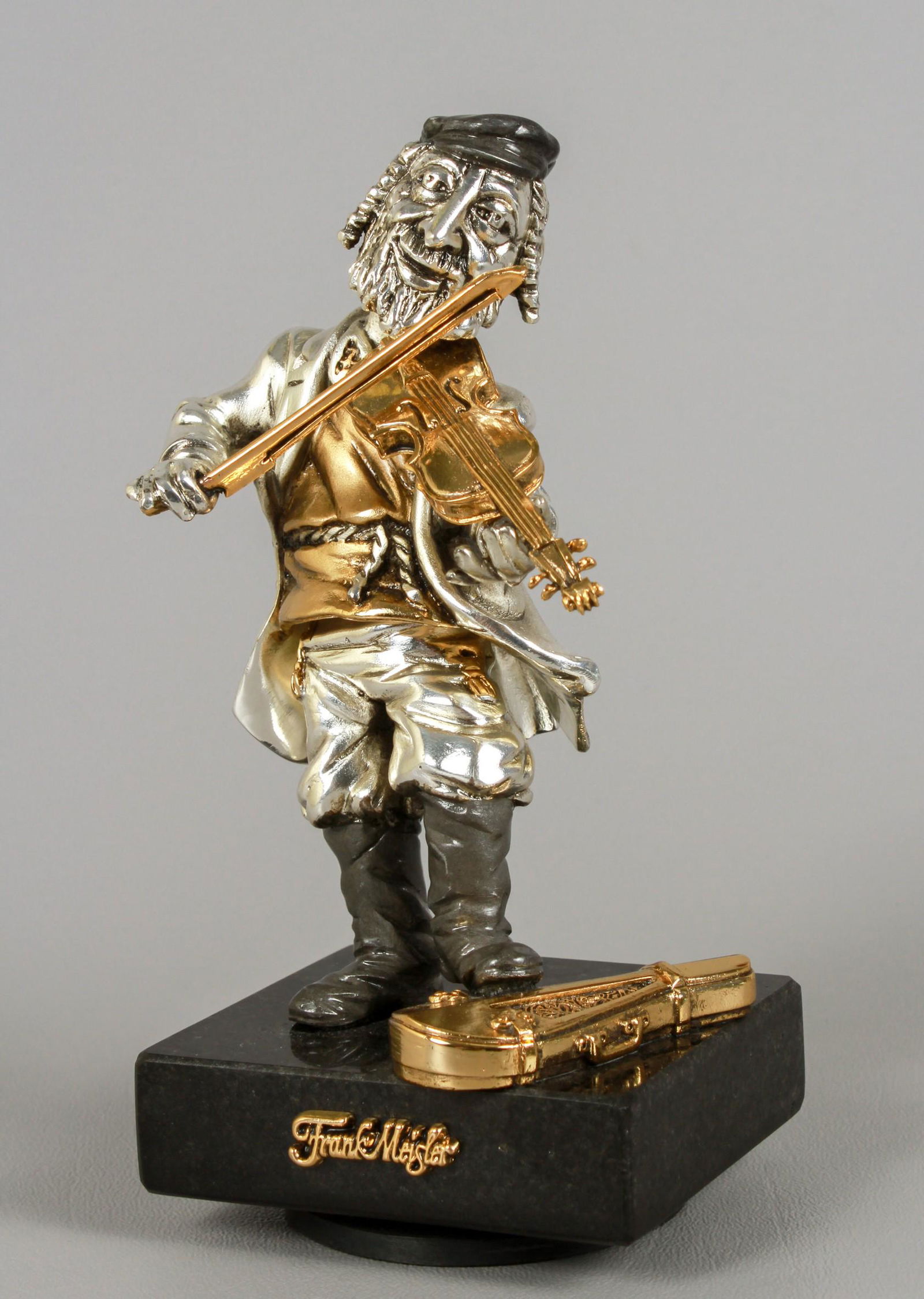 Frank Meisler Hasidic Fiddler Art Sculpture (1 of 4)