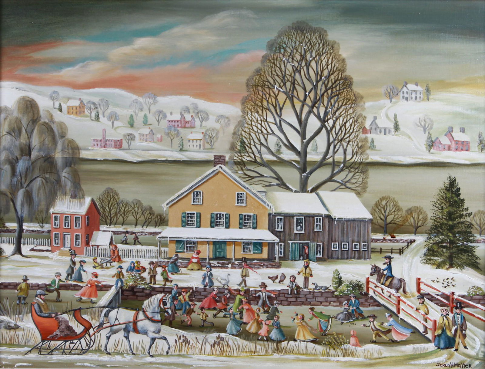 Jean Halter Pennsylvania Landscape Painting (1 of 5)