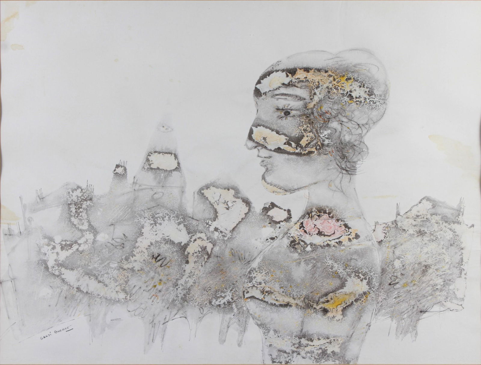 Sakti Burman "Le Jeune Fille" (1 of 5)