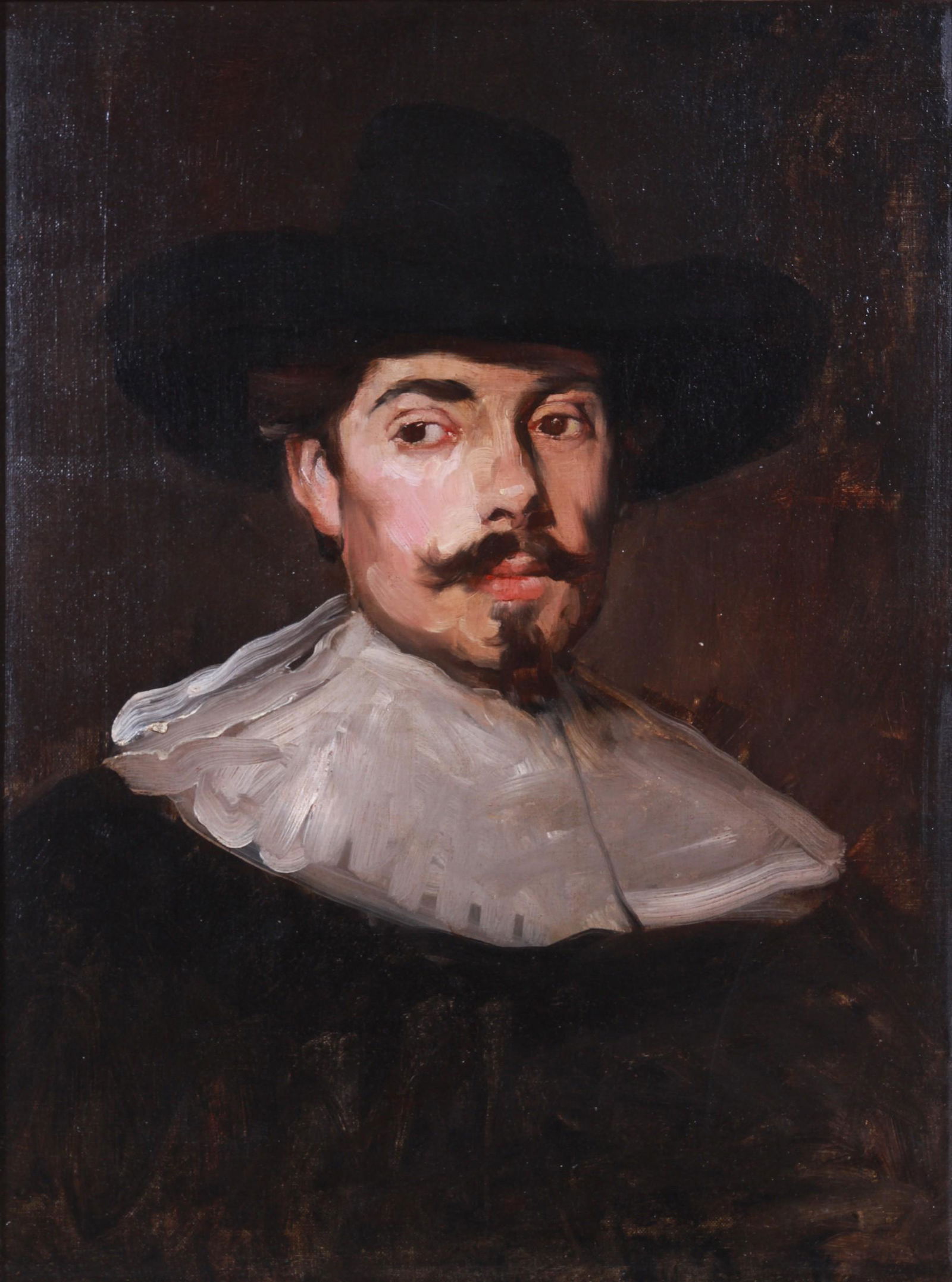 19th C Portrait Painting of a Dutch Man (1 of 3)