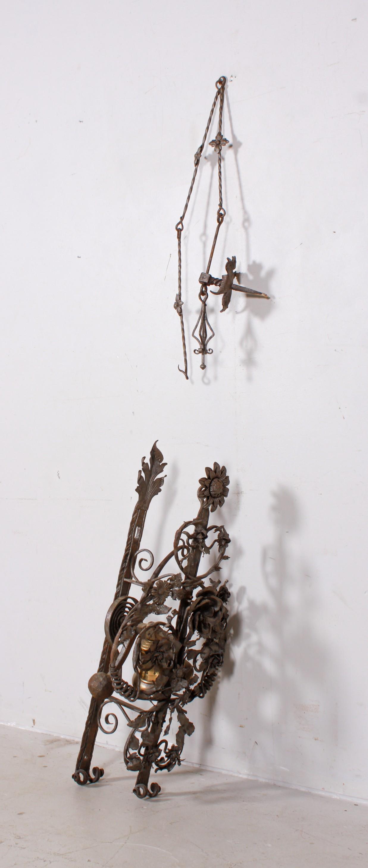 Large Cast Iron & Brass Bell (1 of 5)