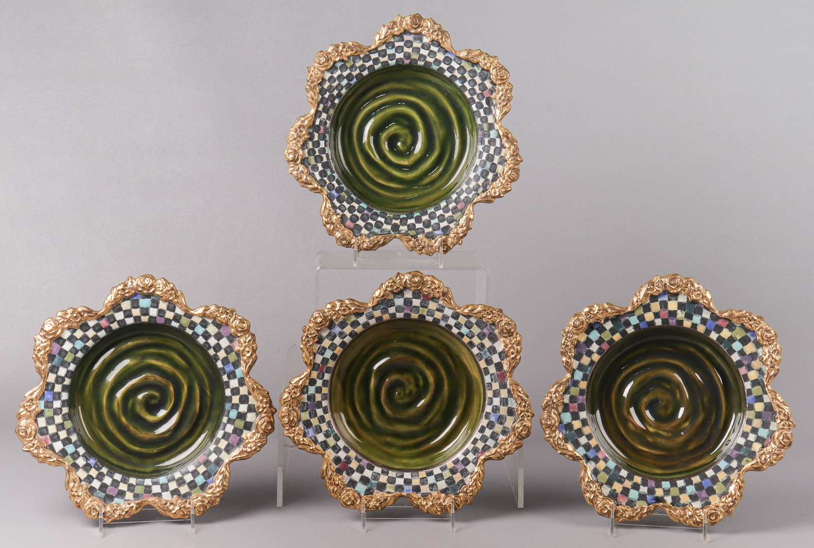 (4) Mackenzie Childs Evervolving Bowls (1 of 2)