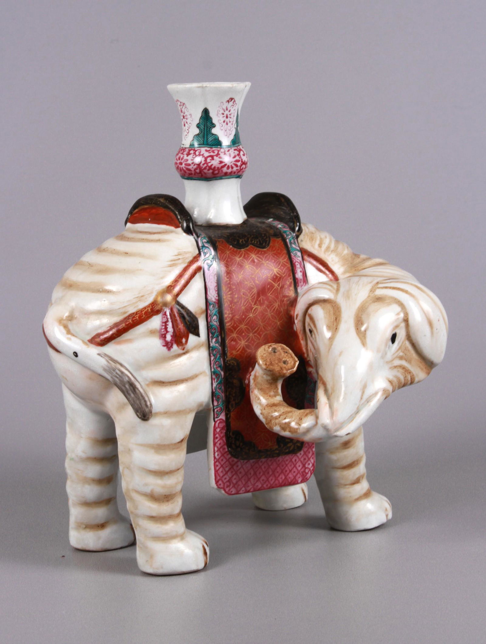 Mottahedeh for Winterthur Elephant Candlestick (1 of 4)