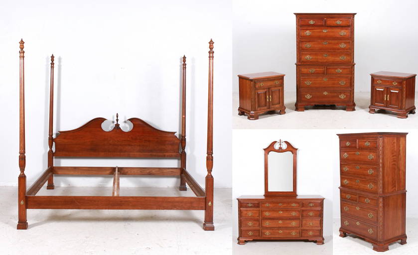 (6) Pc Pennsylvania House Bedroom Set