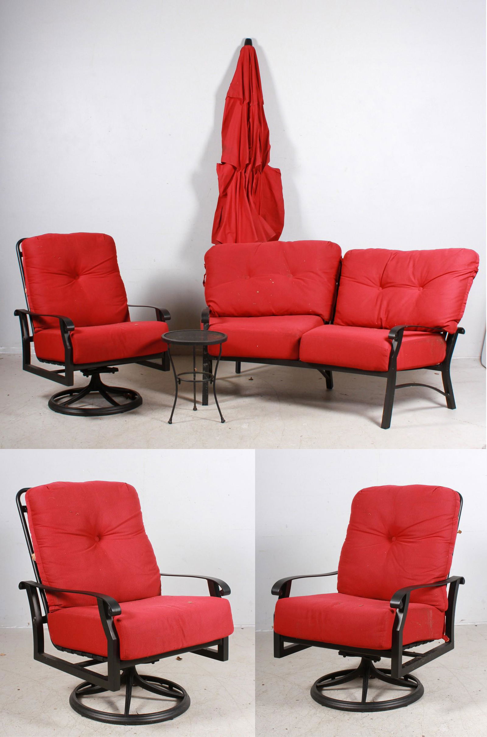 (4) pc Woodard patio set (1 of 6)