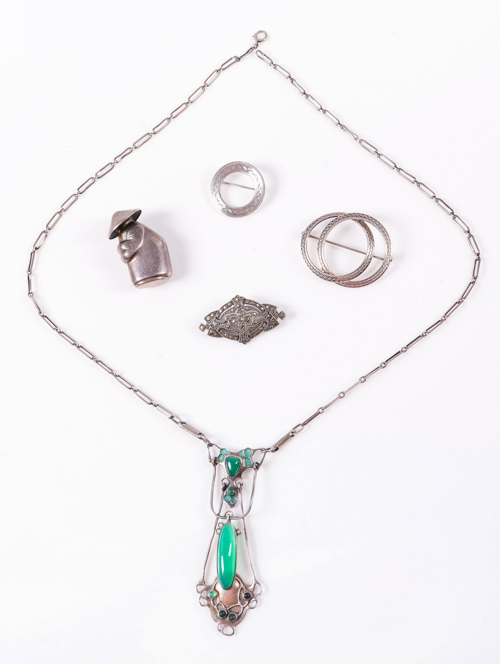 Vintage Sterling Silver Jewelry Lot (1 of 4)