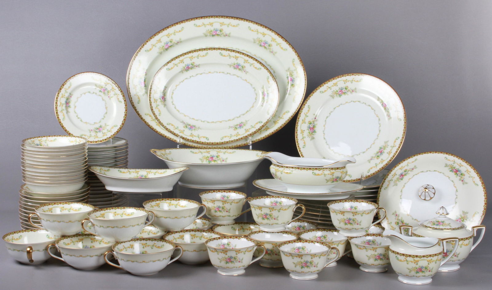(88) Pcs Noritake Floral Dinnerware (1 of 7)