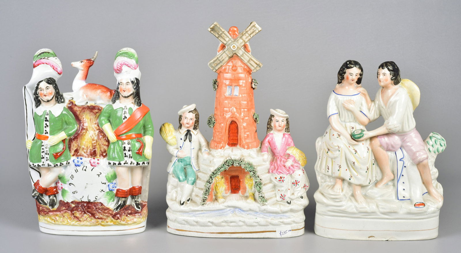 (3) Staffordshire Figure Groups (1 of 1)
