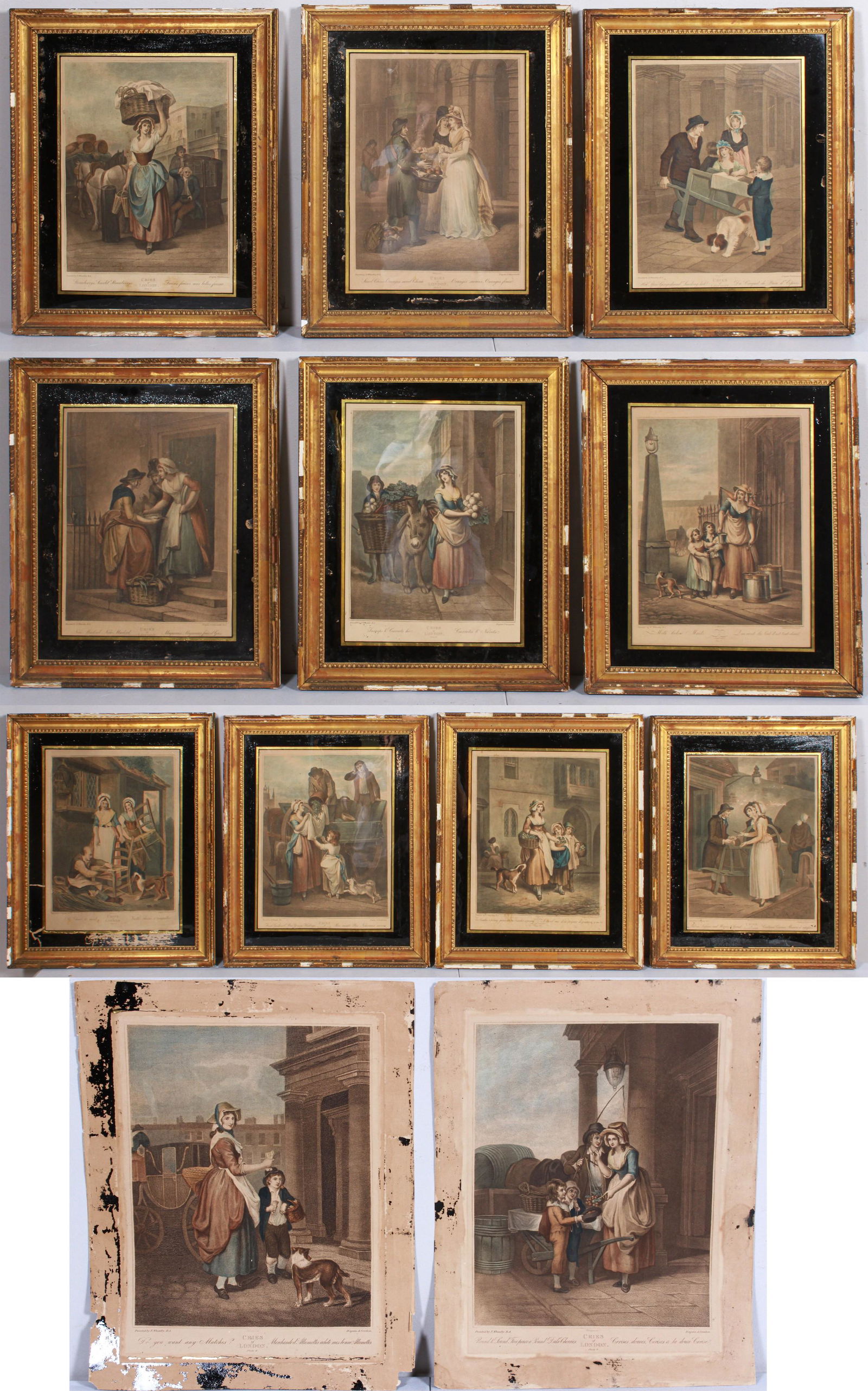 (12) Cries of London Engravings (1 of 5)