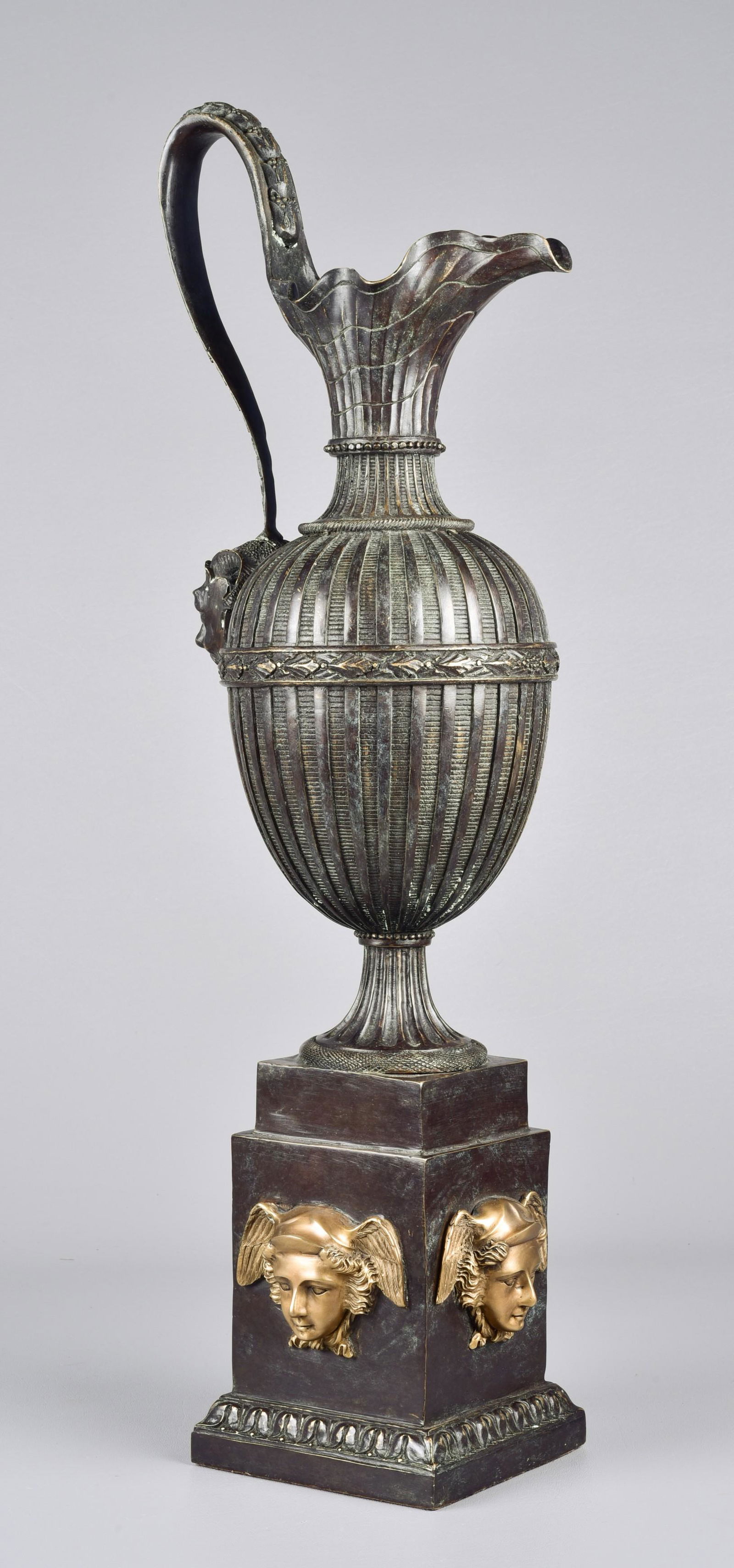 Large Bronze Ewer (1 of 2)