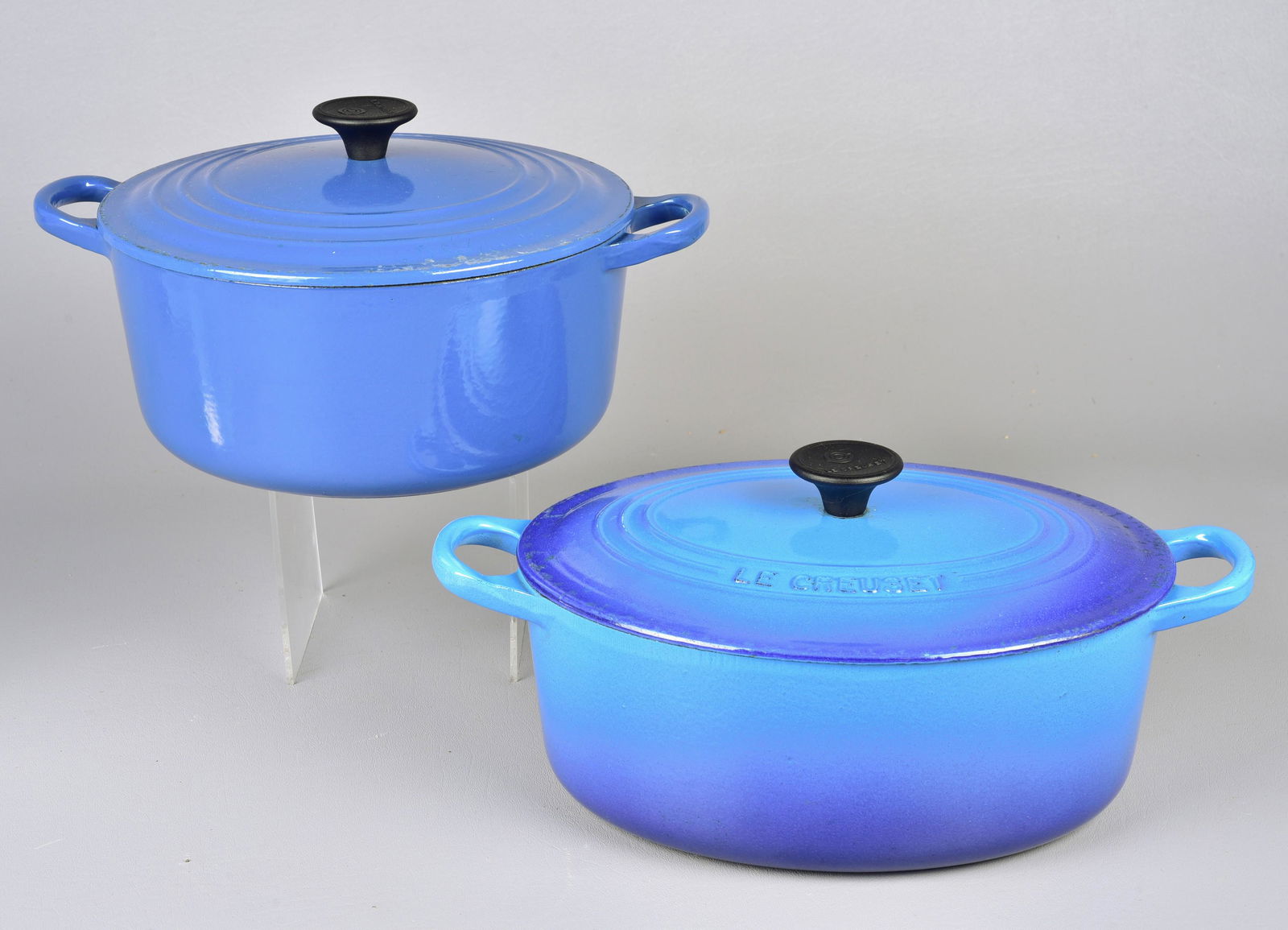 (2) Enameled Le Creuset Pots (1 of 3)