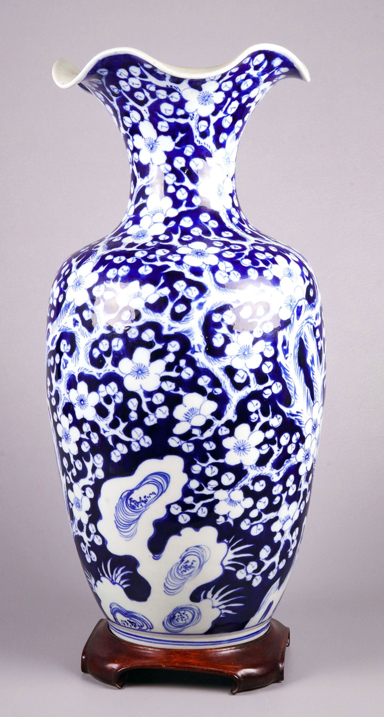 Japanese Porcelain Floor Vase (1 of 4)