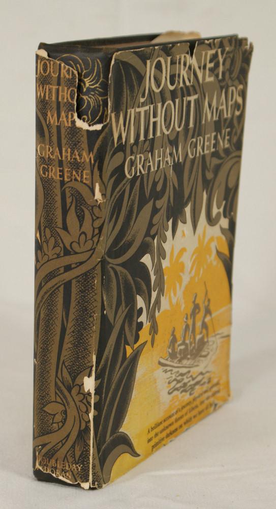 Greene, Graham, It's a Battlefield, Garden City, 1: Greene, Graham, It's a Battlefield, Garden City, 1934, 8vo., First US Edition, in edge-worn dust jacket, together with Journey Without Maps, Garden City, 1936, in worn dust jacket, split with folds