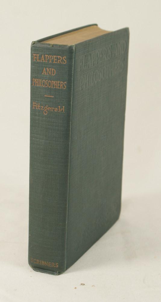 Fitzgerald, F. Scott, Flappers and Philosophers, N: Fitzgerald, F. Scott, Flappers and Philosophers, New York, 1920, 8vo., First Edition