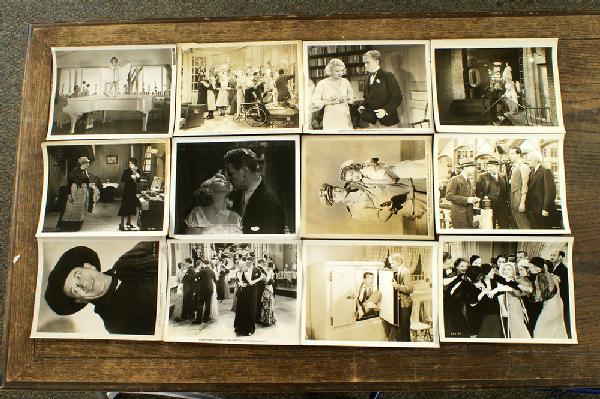 Approximately 100 8" x 10" 1920's-50's movie publi: Approximately 100 8" x 10" 1920's-50's movie publicity photos, majority are vintage some reproductions, lot includes but not limited to George O'Brien, Don Terry, Elyse Knox, Dorothy Lamour, Akim Tami