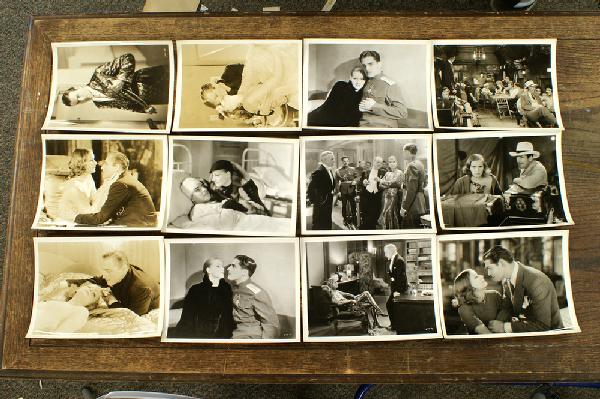 Over 100 8" x 10" 1920's-50's movie publicity phot: Over 100 8" x 10" 1920's-50's movie publicity photos, majority are vintage some reproductions, lot includes but not limited to large lot of Greta Garbo, John Barrymore, Raymond Novarro, Lewis Stone, M