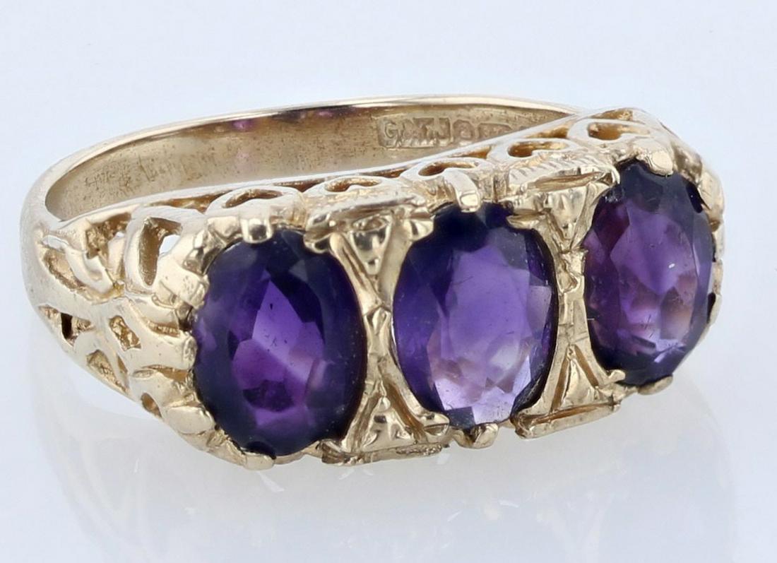 9ct  Amethyst Ring (1 of 4)
