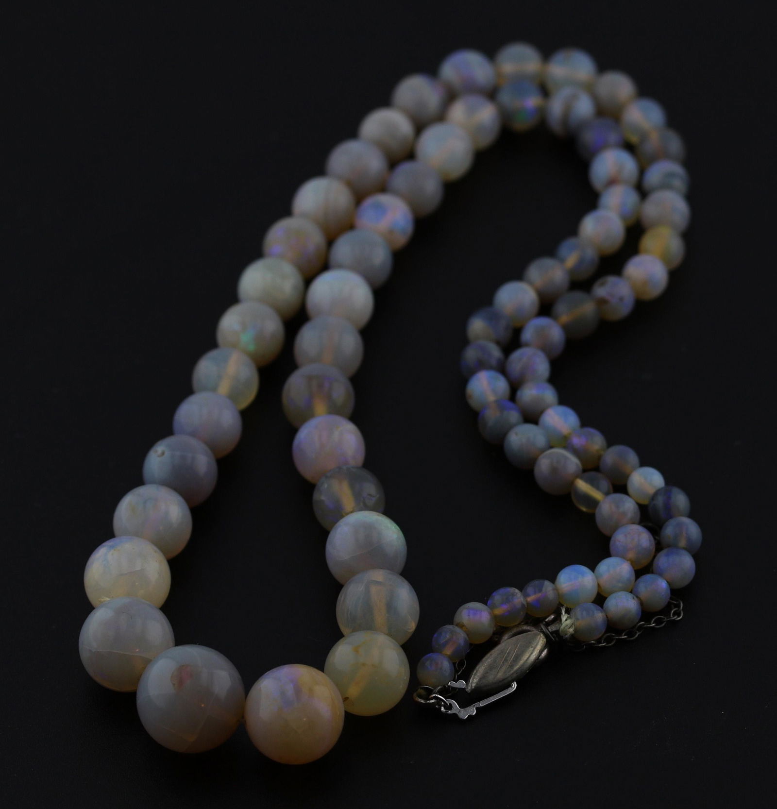 Vintage Beaded Opal Necklace (1 of 5)