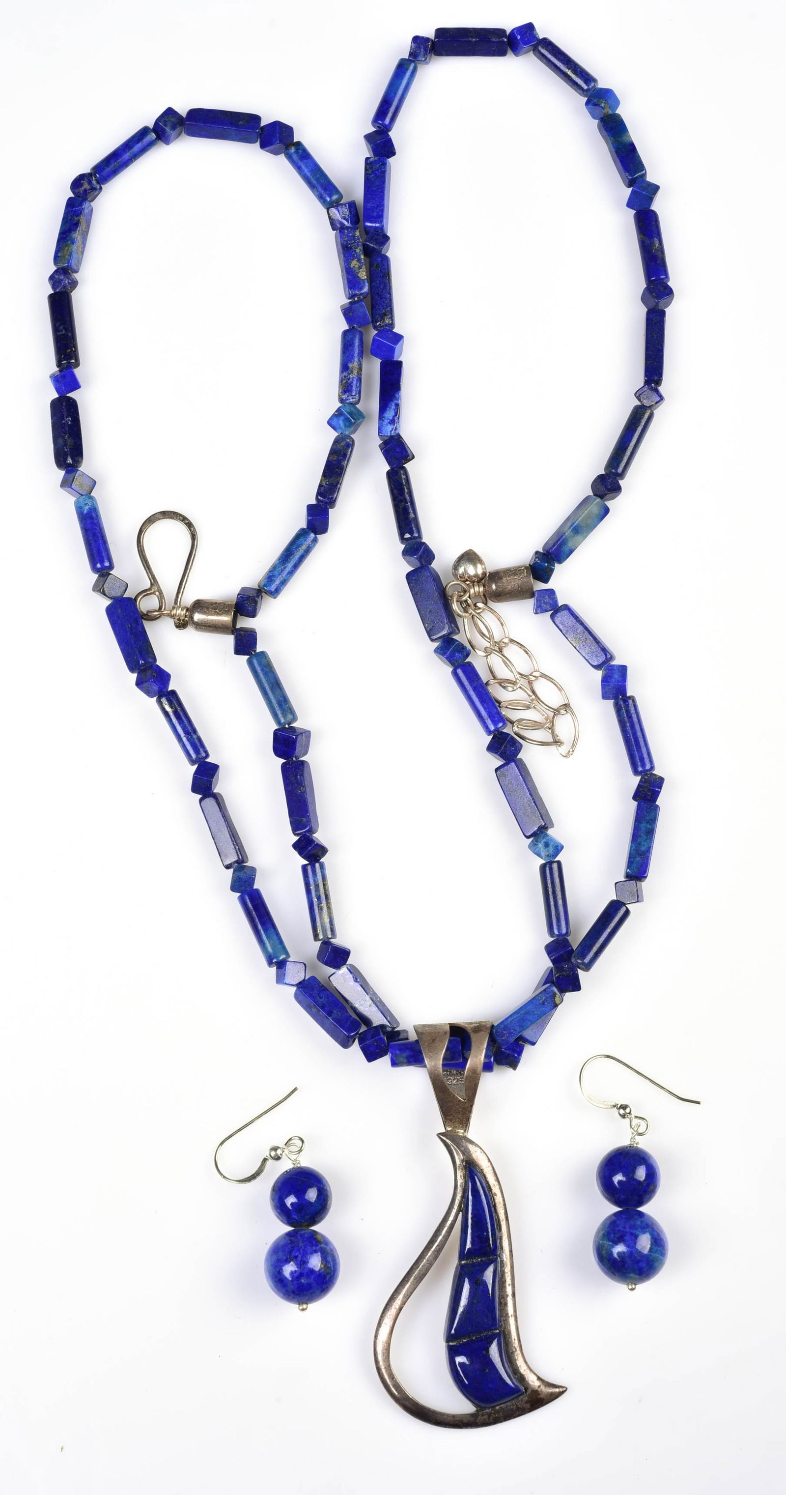 (2) Pc Jay King Lapis Sterling Silver Set (1 of 2)