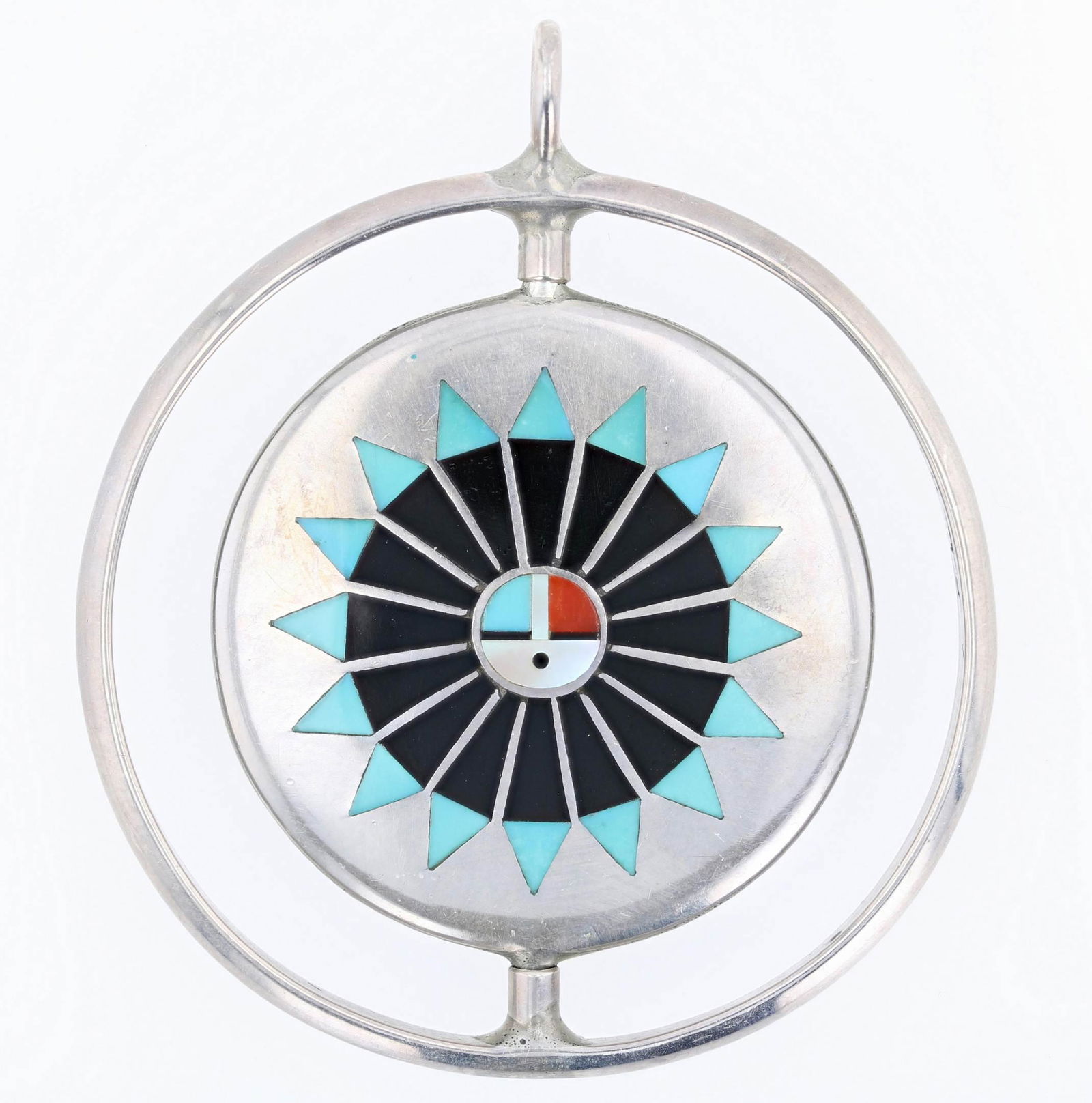 Fred and Lolita Natachu Pendant ZUNI (1 of 2)