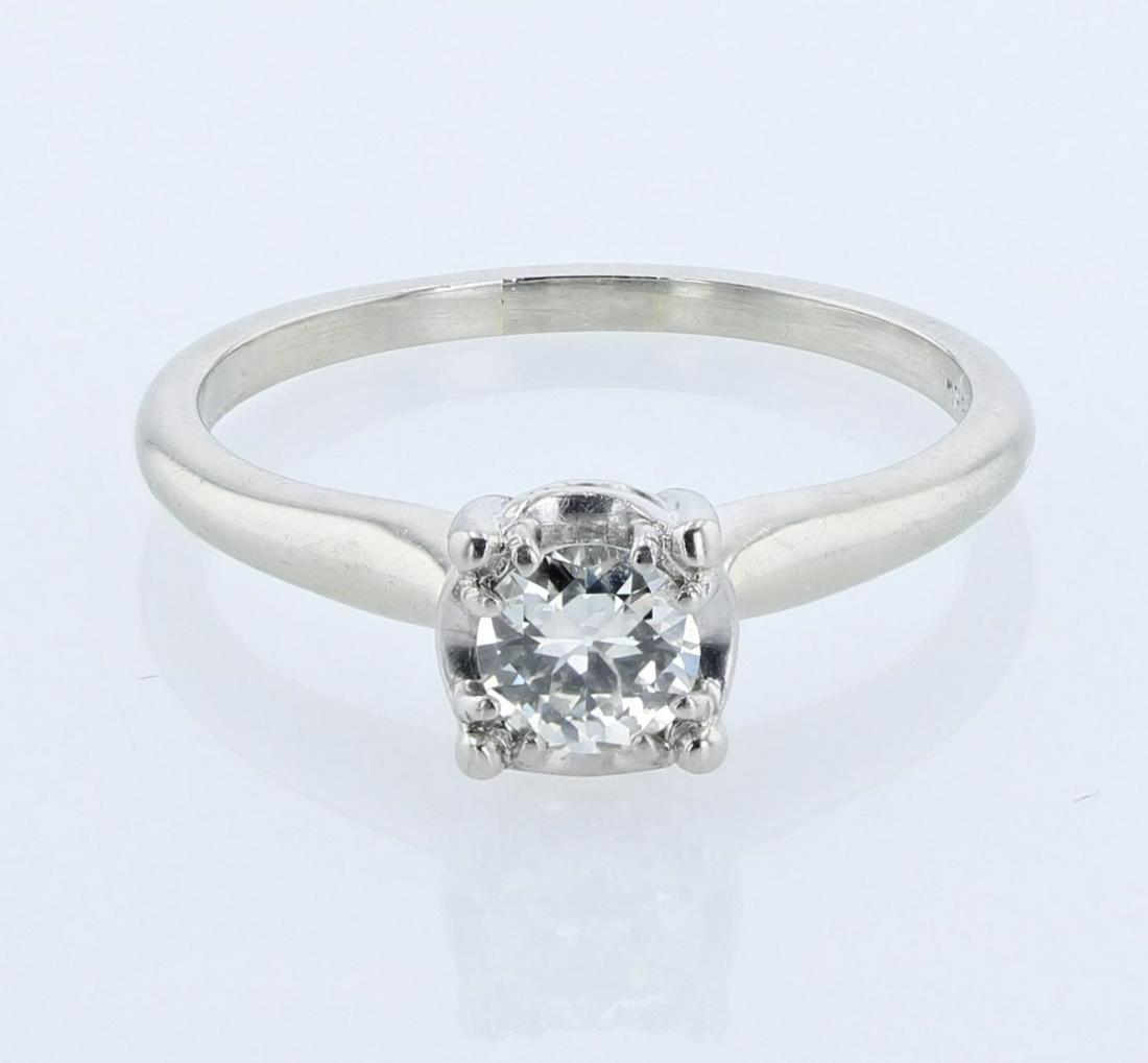 18K Solitaire Diamond Ring (1 of 3)
