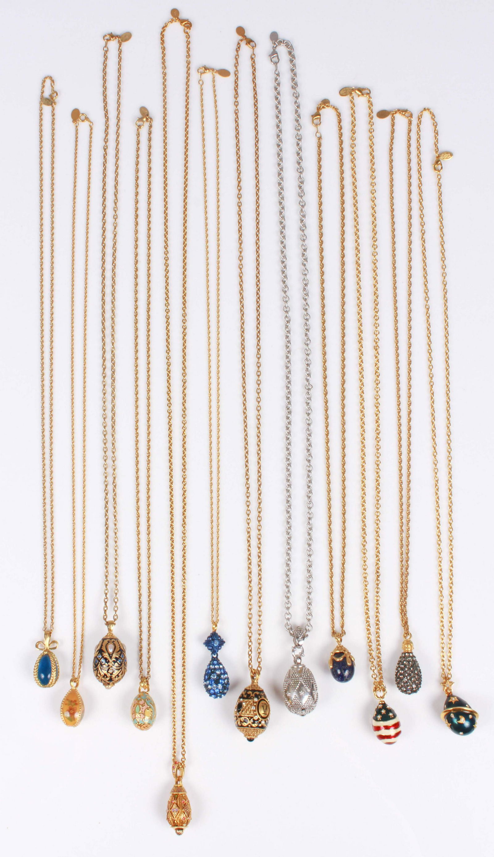 (12) Joan River's Russian Egg Style Necklaces (1 of 5)
