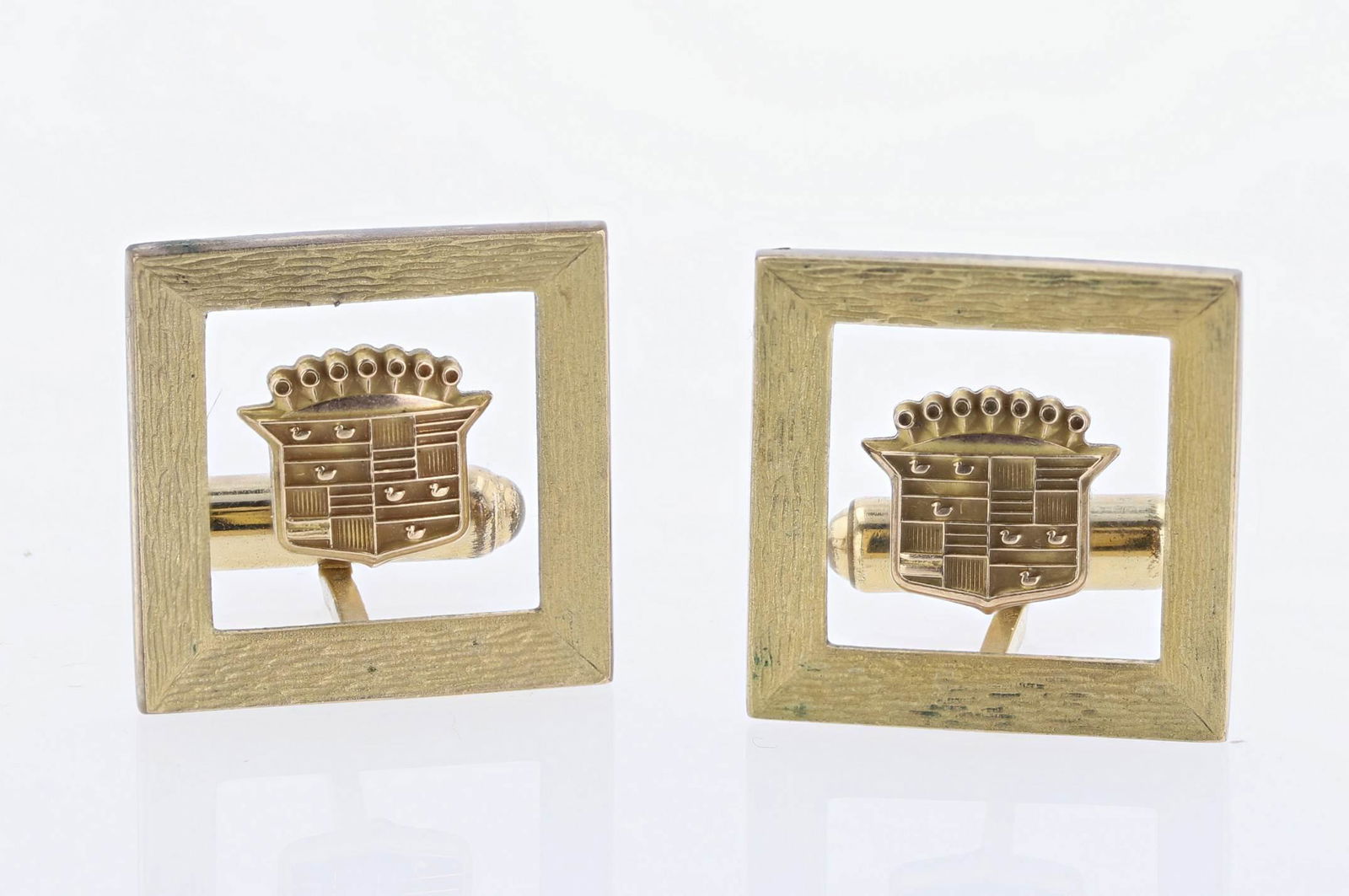Vintage Gold Filled  Cadillac Cufflinks (1 of 3)