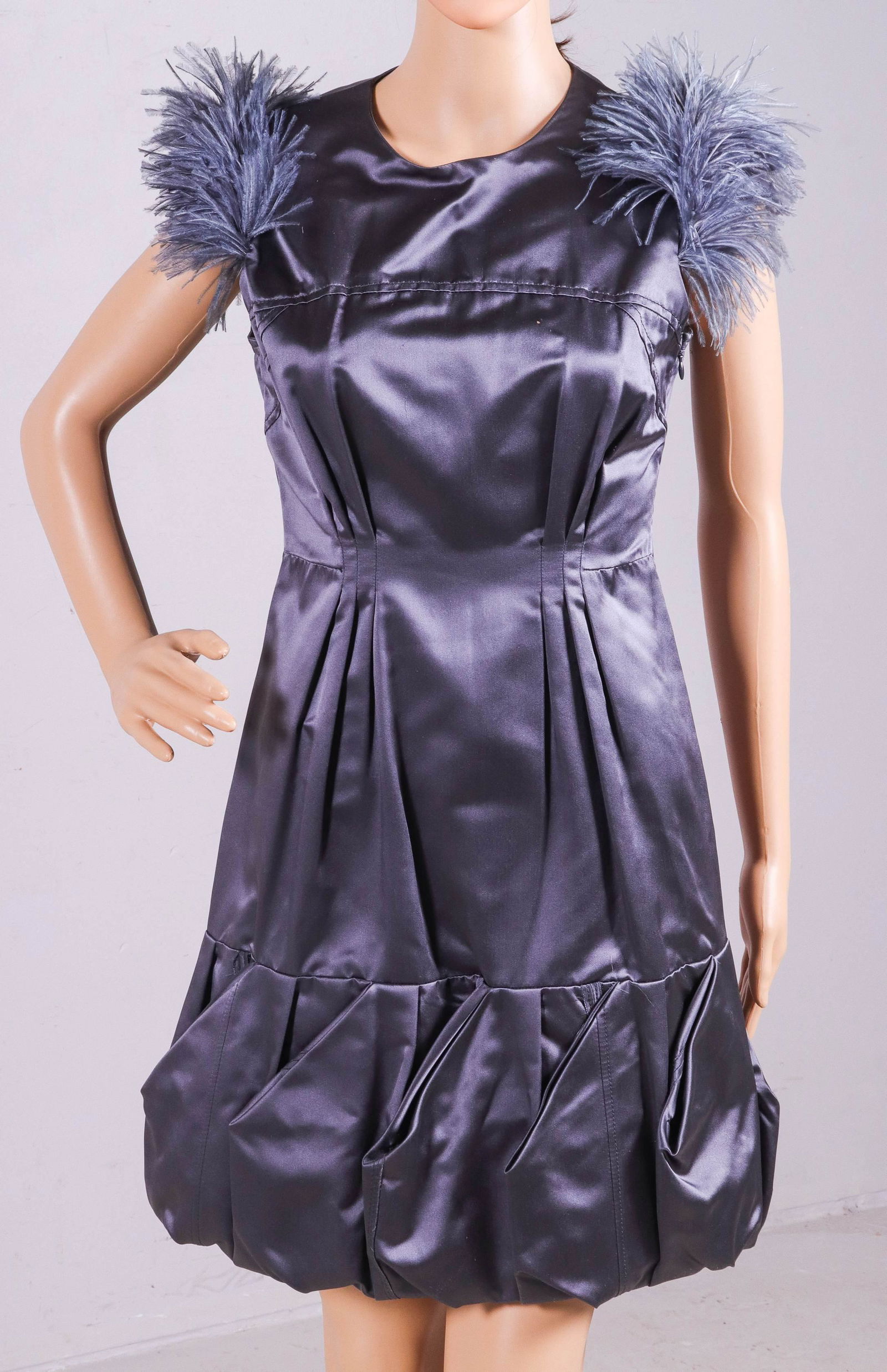 All Silk Prada Bubble Dress (1 of 7)