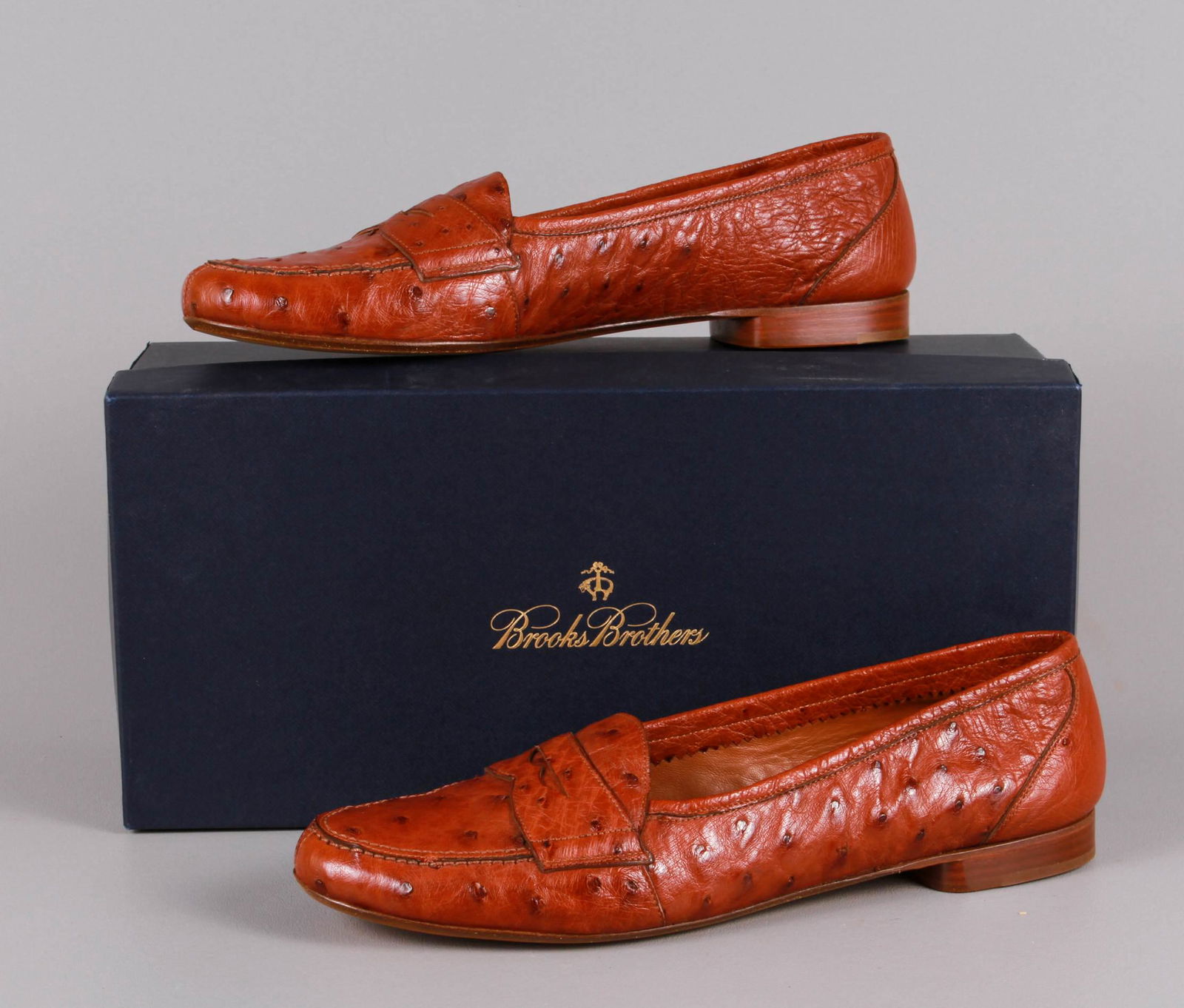 Brooks Brothers Ostrich Loafers (1 of 4)