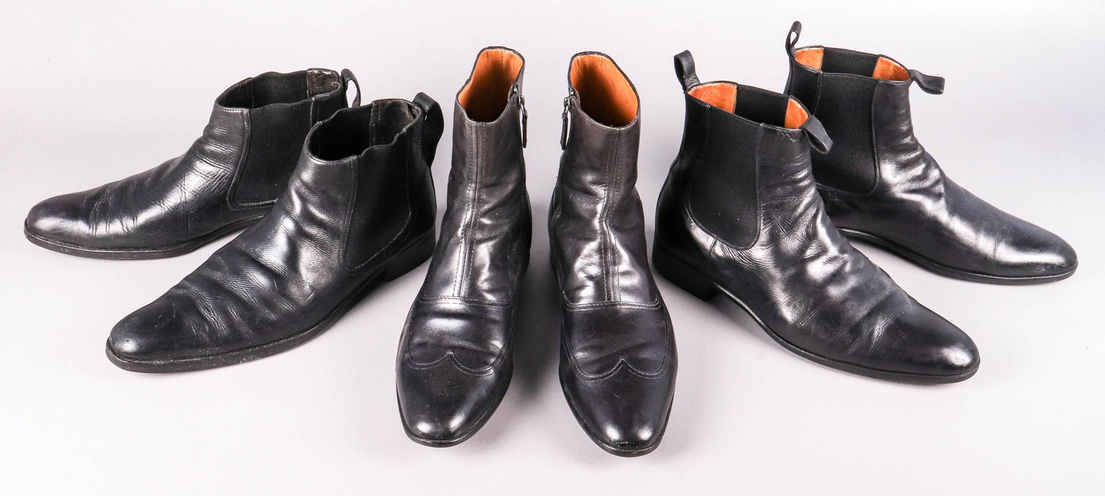 (3) Pair Gucci Leather Boots (1 of 16)