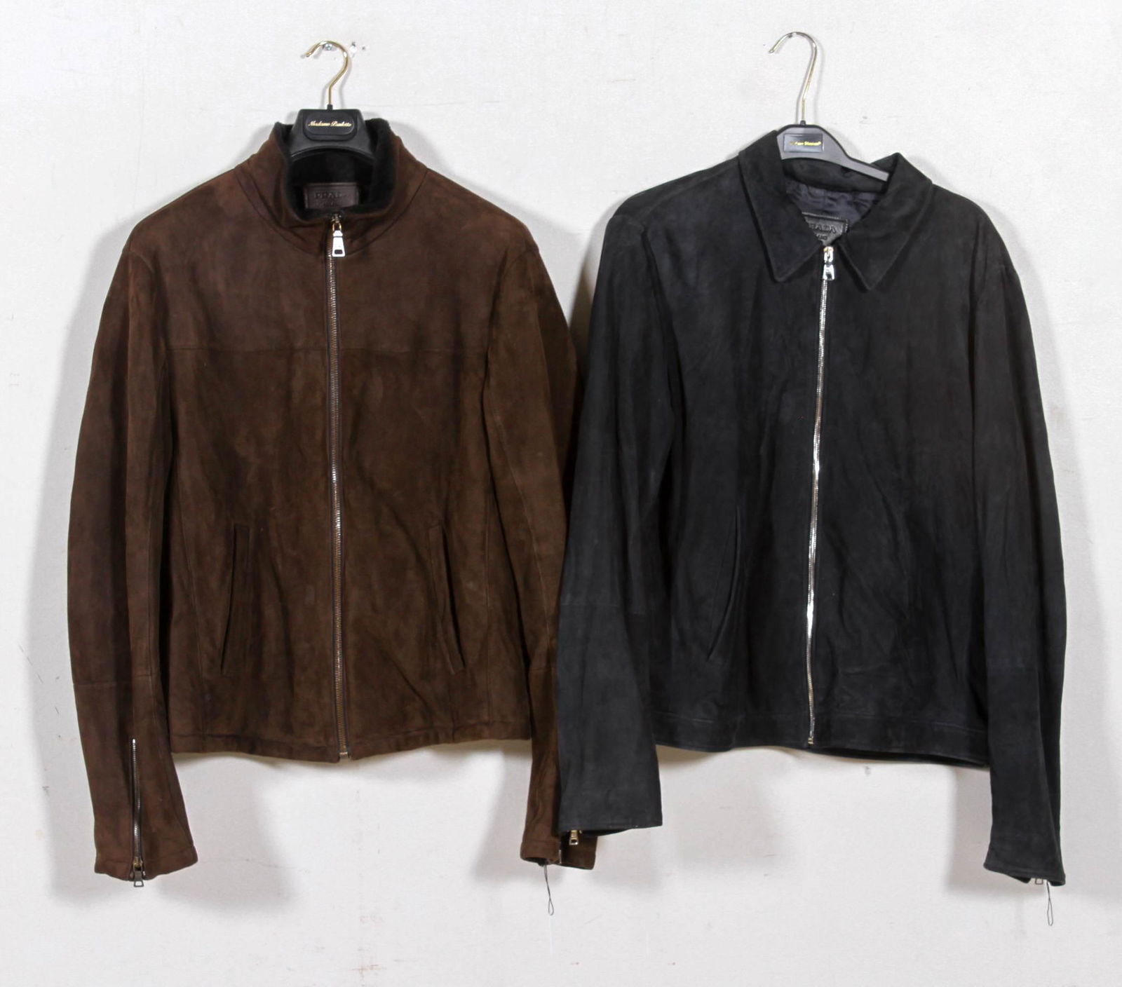 (2) Prada Suede and Shearling Jackets (1 of 2)