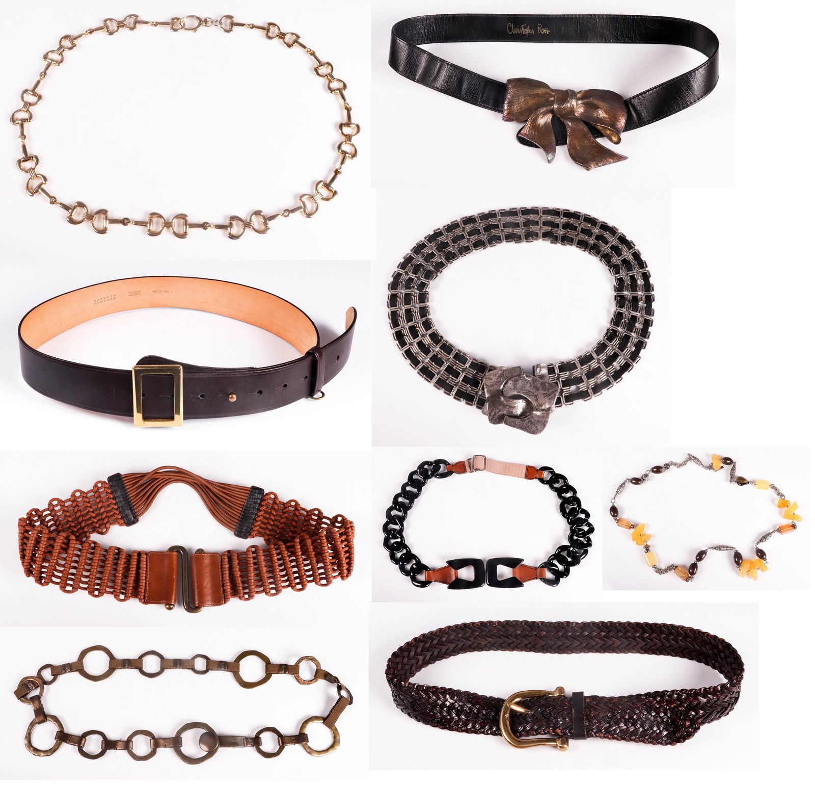 (10) Vintage Designer Belts (1 of 20)