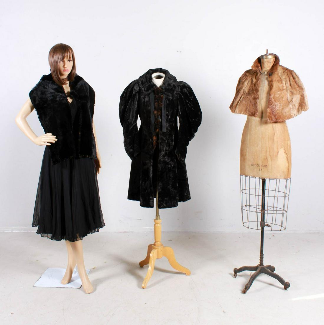 Victorian Fur Jacket and Wraps (1 of 4)
