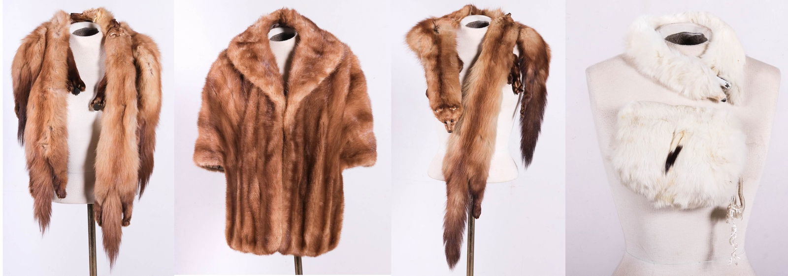 Mink Stole, Shawls and Muff (1 of 5)